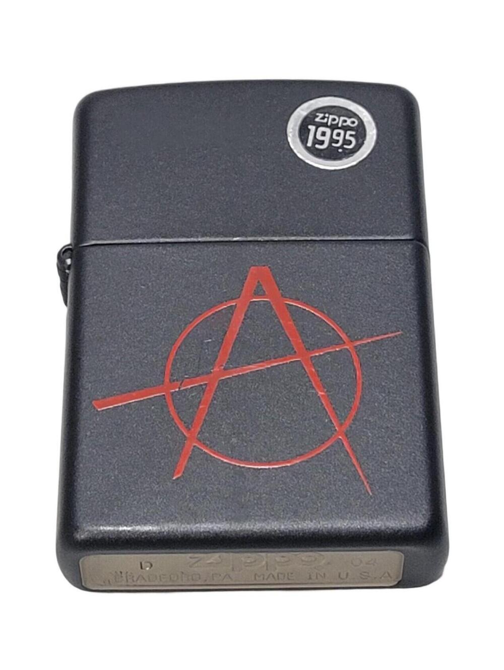 Zippo Anarchy Black Matte Lighter 2004